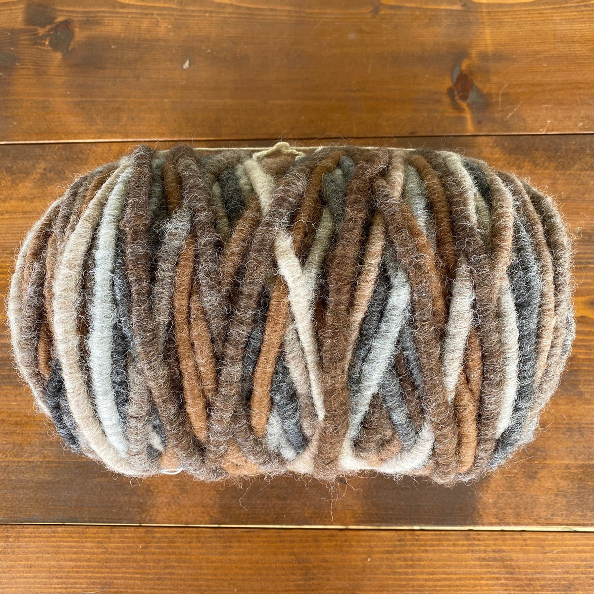 Dark Alpaca Rug Yarn - Core spun - corespun
