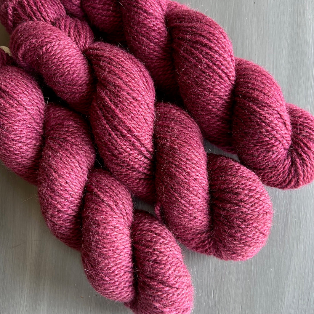 Plum alpaca/merino blend DK