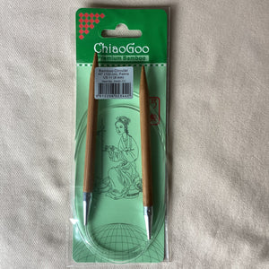 ChiaoGoo Premium Bamboo 40” Circular Needles (Size 11)