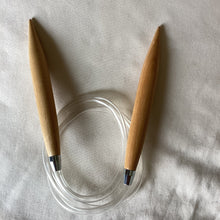 Load image into Gallery viewer, ChiaoGoo Premium Bamboo 40” Circular Needles (Size 35)
