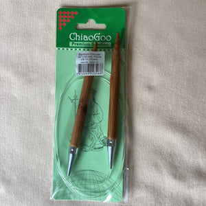 ChiaoGoo Premium Bamboo 40” Circular Needles (Size 15)