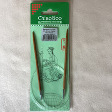 Load image into Gallery viewer, ChiaoGoo Premium Bamboo 32” Circular Needles (Sizes 1-6)