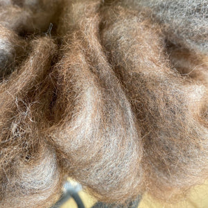 3-Way Swirl Alpaca/Wool Roving (4 oz)