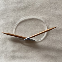 Load image into Gallery viewer, ChiaoGoo Premium Bamboo 16” Circular Needles (Size 7-15)