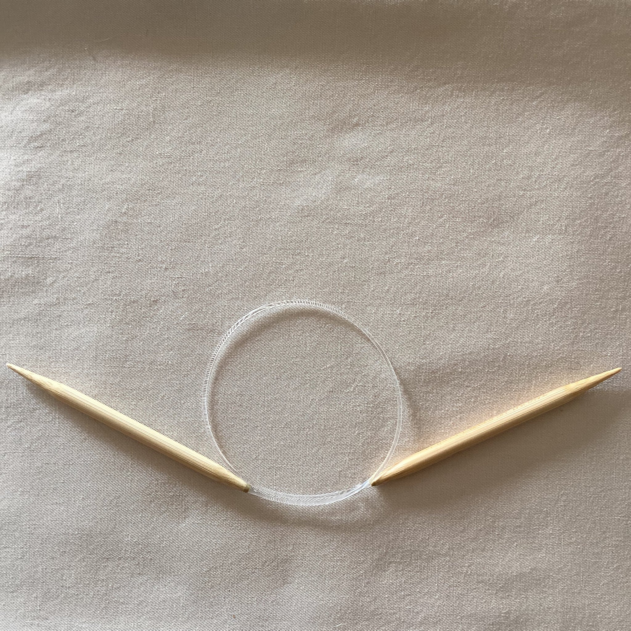 Clover Takumi Bamboo Circular 16-inch Knitting Needles, Size 6