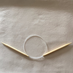 Clover Premium Bamboo 16” Circular Knitting Needles (Size 3-6)