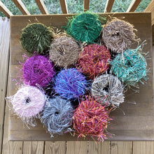 Load image into Gallery viewer, Flutter Eyelash Yarn (12 Pack)