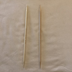 Clover Premium Bamboo 7” Double Pointed Needles