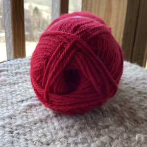 Basket of Yarn (Red)